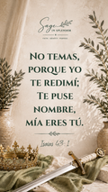 Isaías 43:1 Español - Phone Wallpaper